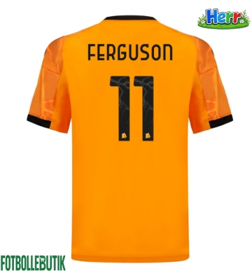 AS Roma Evan Ferguson #11 Bortatröja 2025-26 Kortärmad